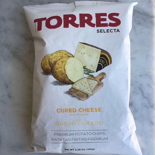 Torres cured cheese crisps, 125g