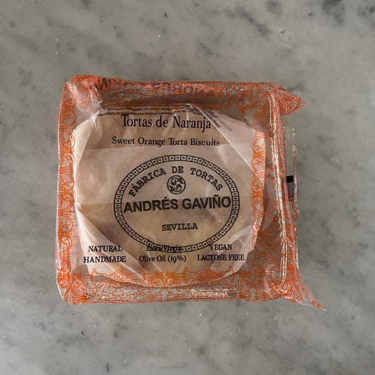 Orange Tortas Gavino Oilive Oil Biscuits