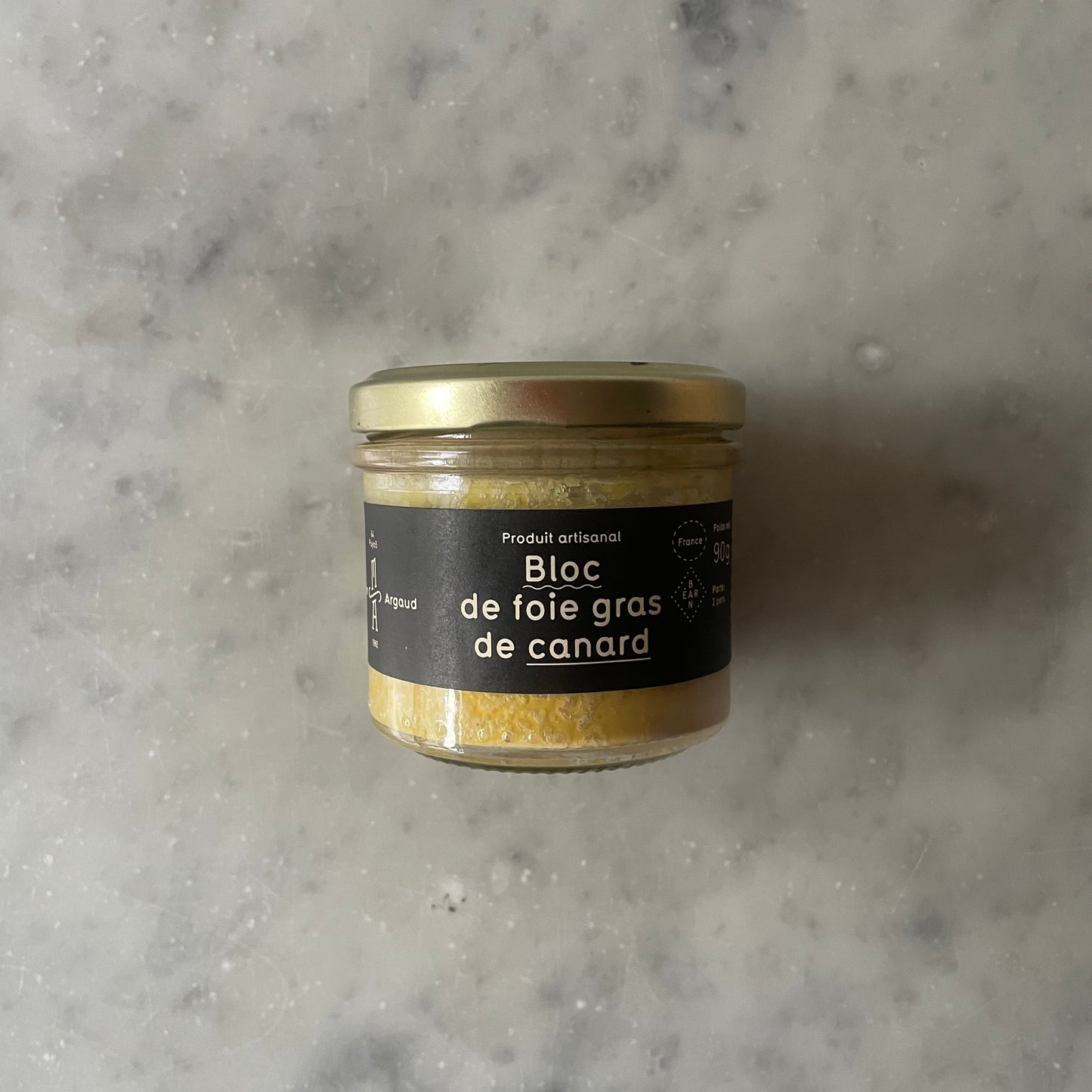 Maison argaud bloc de foie gras canard 90