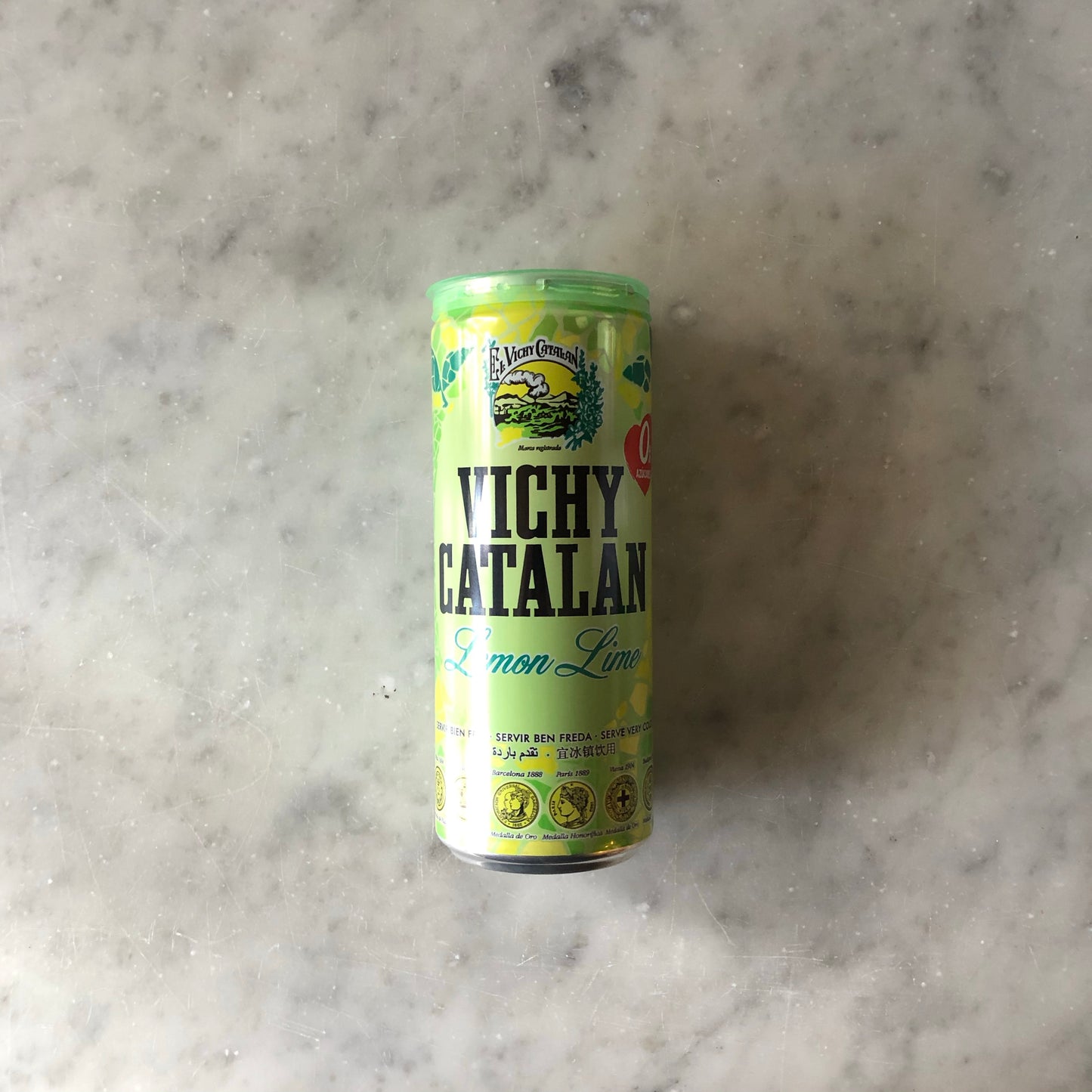 Vichy Catalan Lemon & Lime cans 330ml