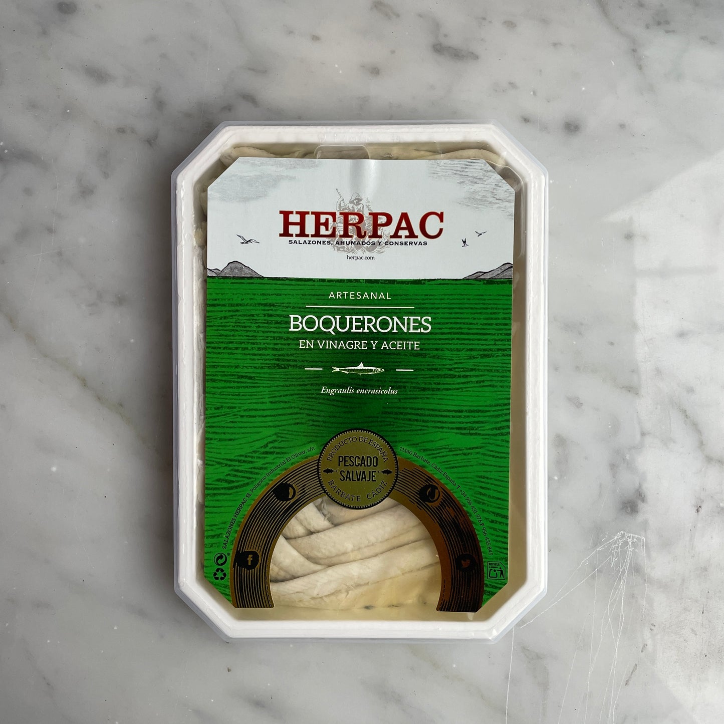 Boquerones In Vinegar Herpac